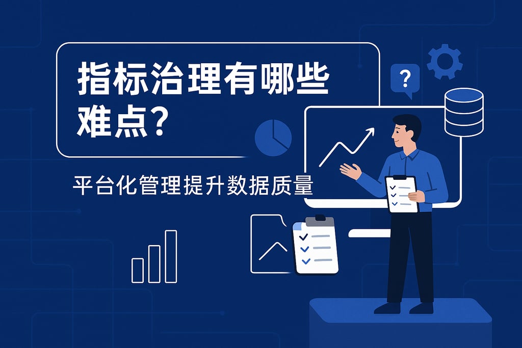 指标治理有哪些难点？平台化管理提升数据质量