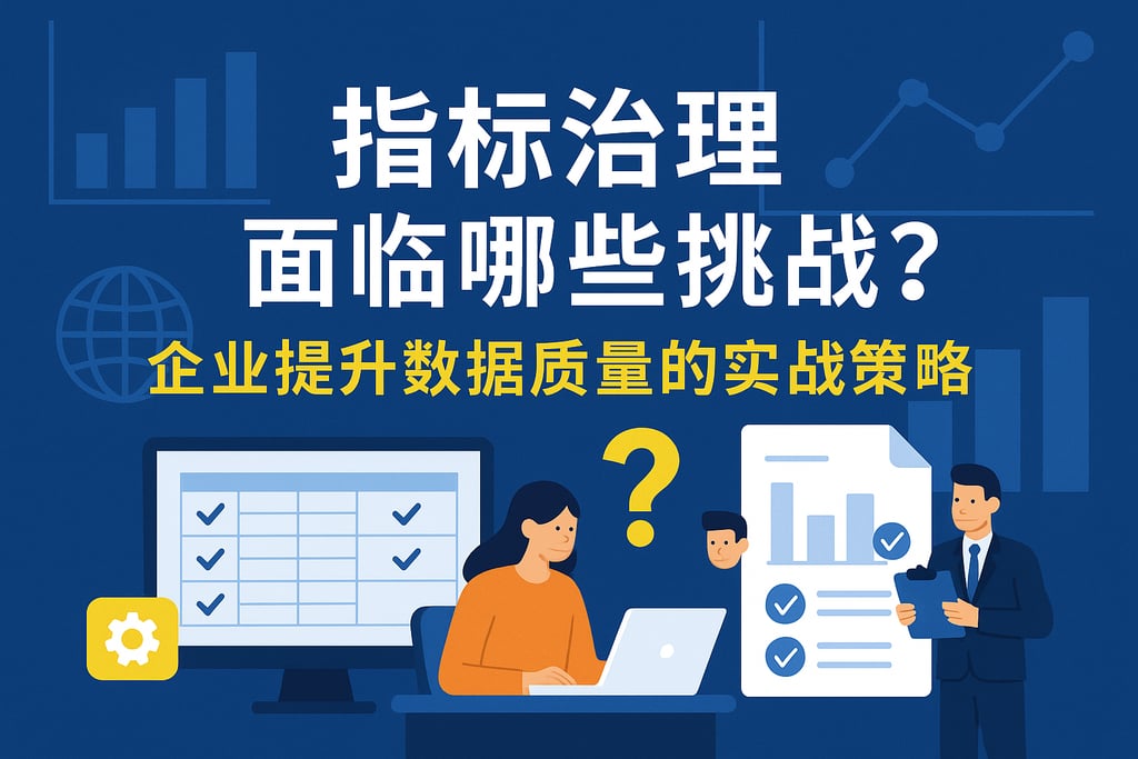指标治理面临哪些挑战？企业提升数据质量的实战策略
