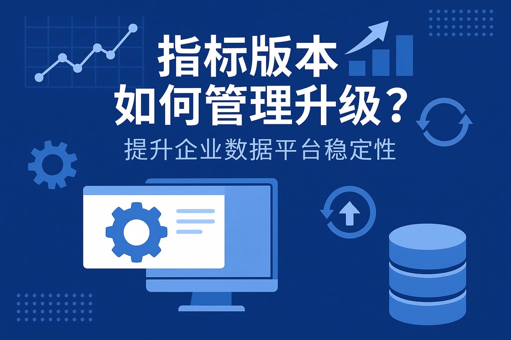 指标版本如何管理升级？提升企业数据平台稳定性