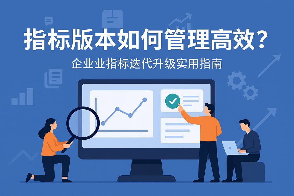 指标版本如何管理高效？企业指标迭代升级实用指南