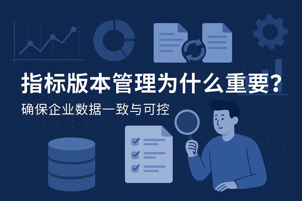 指标版本管理为什么重要？确保企业数据一致与可控