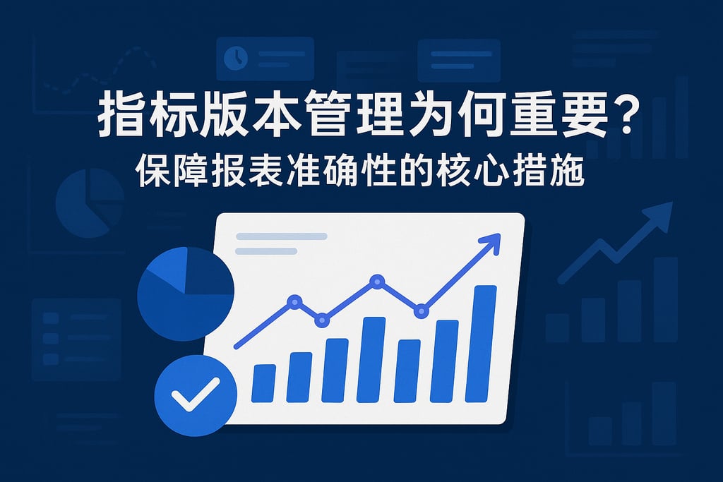 指标版本管理为何重要？保障报表准确性的核心措施