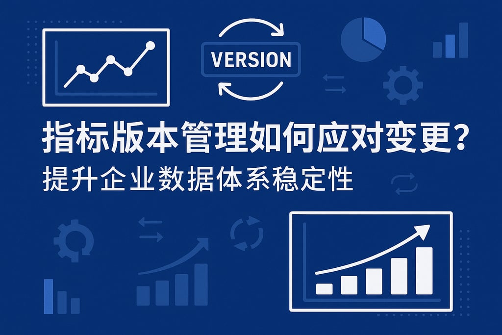 指标版本管理如何应对变更？提升企业数据体系稳定性