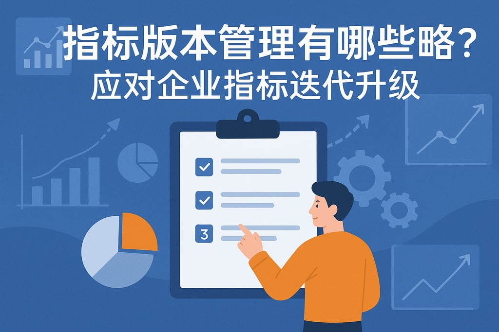 指标版本管理有哪些策略？应对企业指标迭代升级