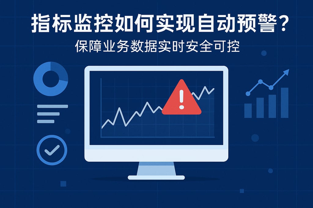 指标监控如何实现自动预警？保障业务数据实时安全可控