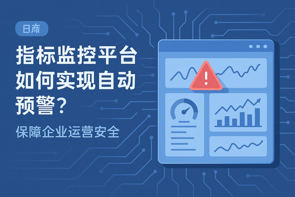 指标监控平台如何实现自动预警？保障企业运营安全