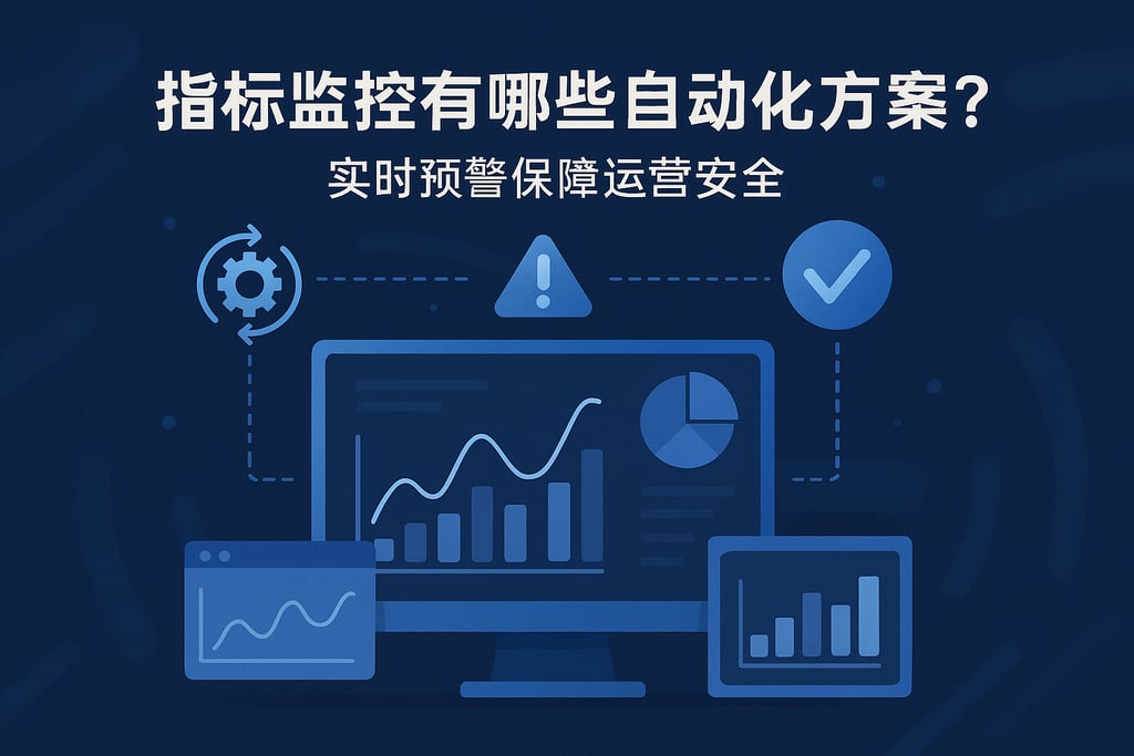 指标监控有哪些自动化方案？实时预警保障运营安全