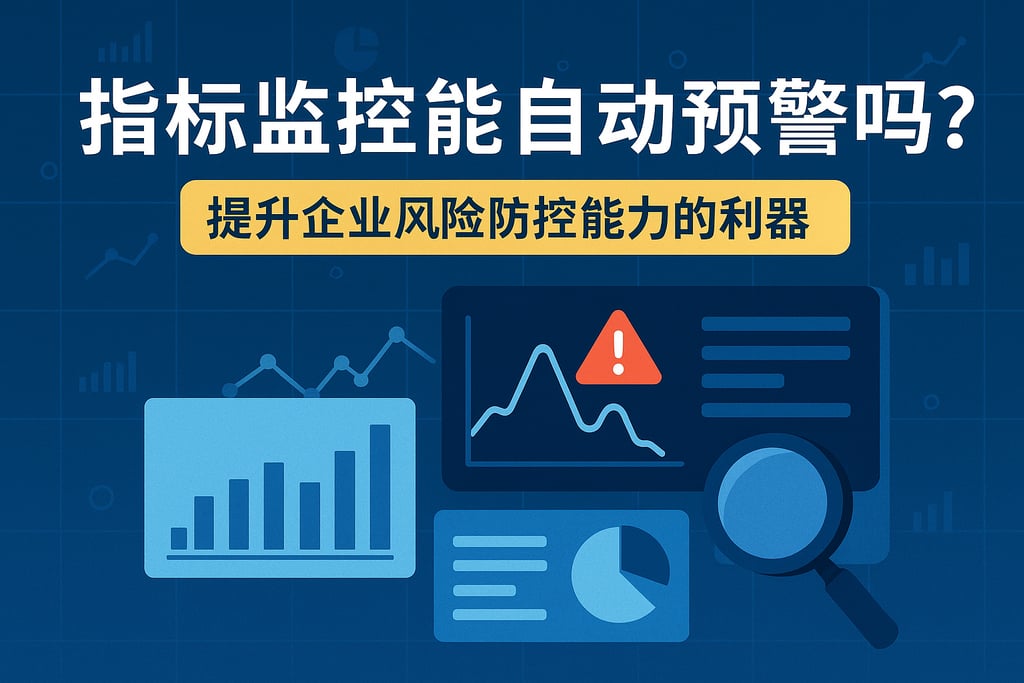 指标监控能自动预警吗？提升企业风险防控能力的利器