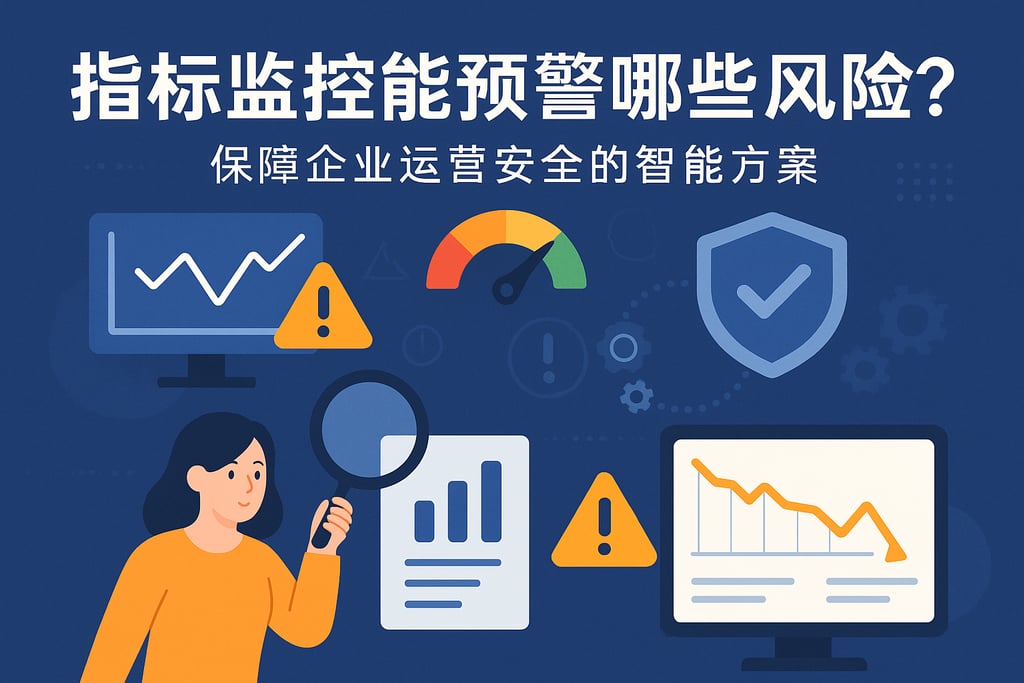 指标监控能预警哪些风险？保障企业运营安全的智能方案