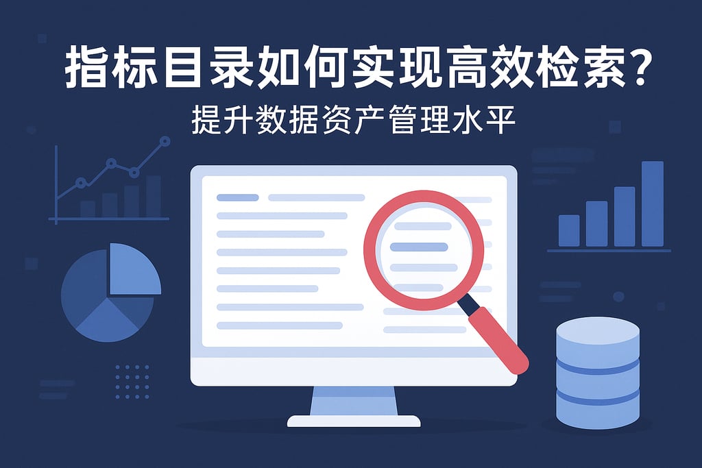 指标目录如何实现高效检索？提升数据资产管理水平