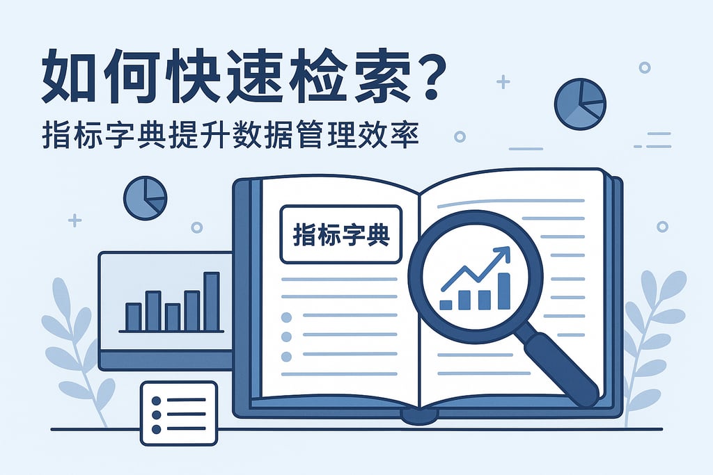 指标目录如何快速检索？指标字典提升数据管理效率