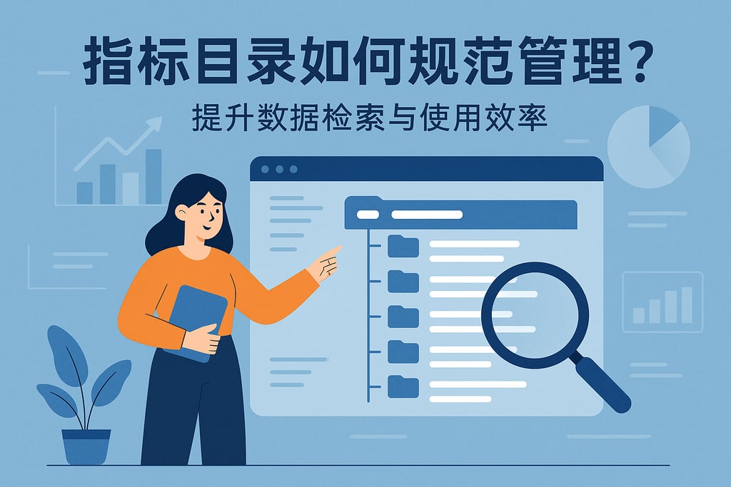指标目录如何规范管理？提升数据检索与使用效率