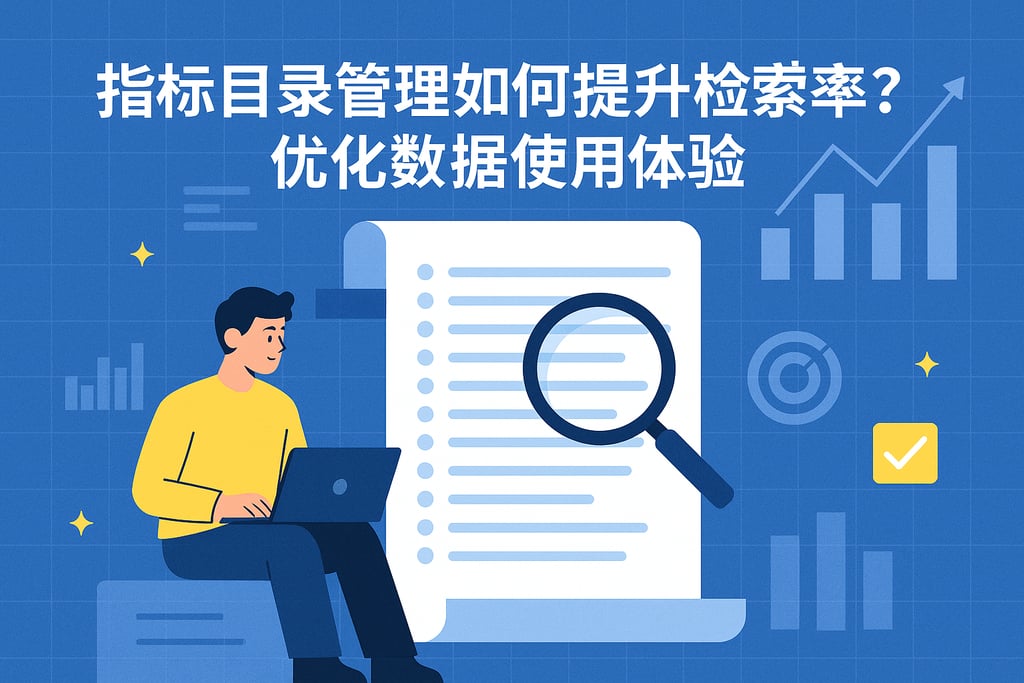 指标目录管理如何提升检索效率？优化数据使用体验