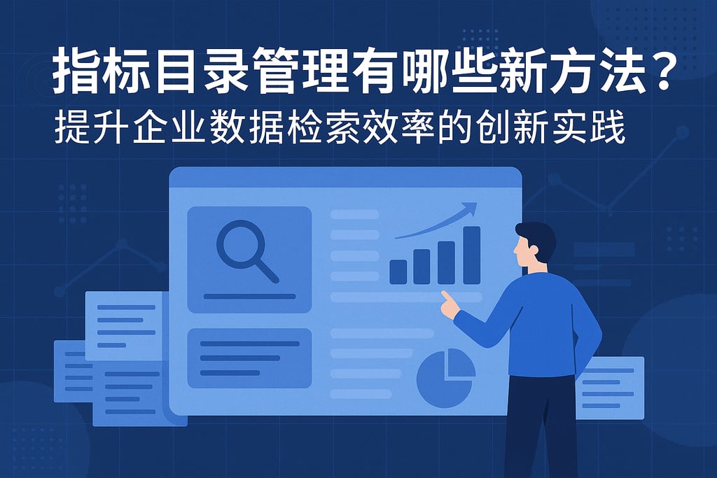 指标目录管理有哪些新方法？提升企业数据检索效率的创新实践
