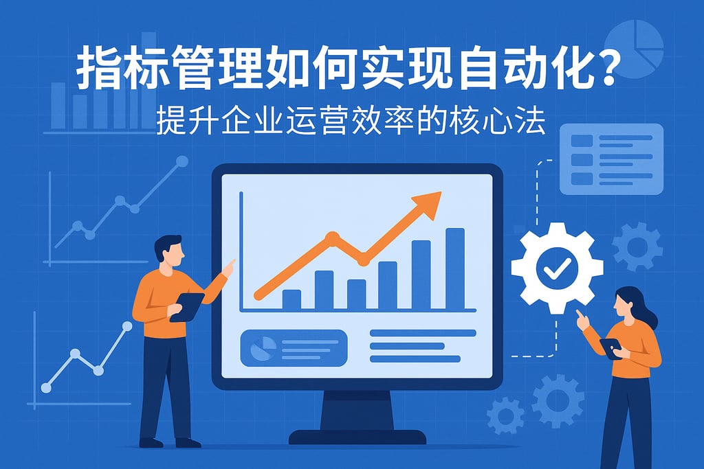 指标管理如何实现自动化？提升企业运营效率的核心方法