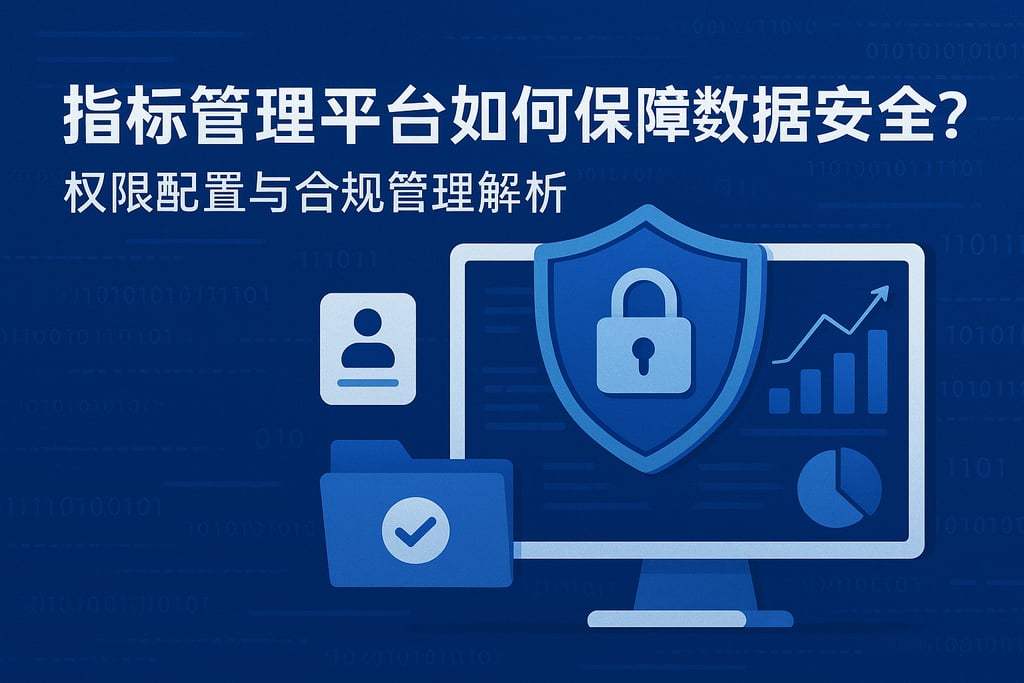 指标管理平台如何保障数据安全？权限配置与合规管理解析