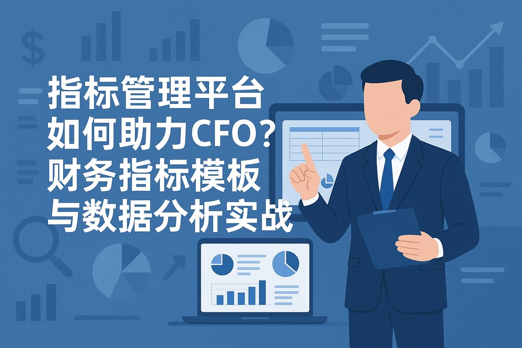 指标管理平台如何助力CFO？财务指标模板与数据分析实战