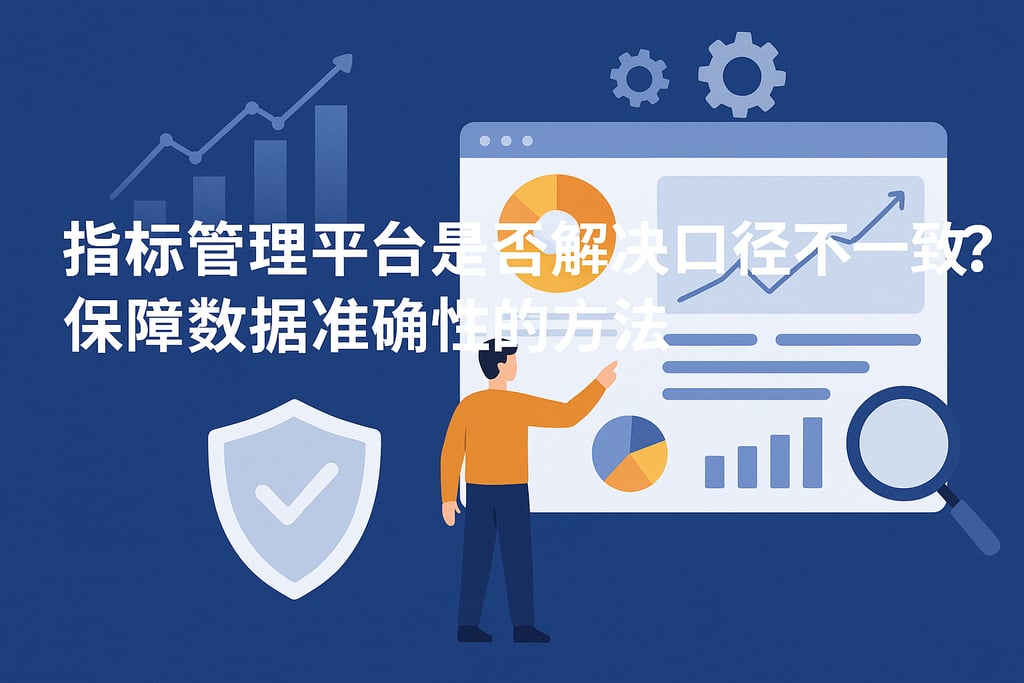 指标管理平台是否解决口径不一致？保障数据准确性的方法