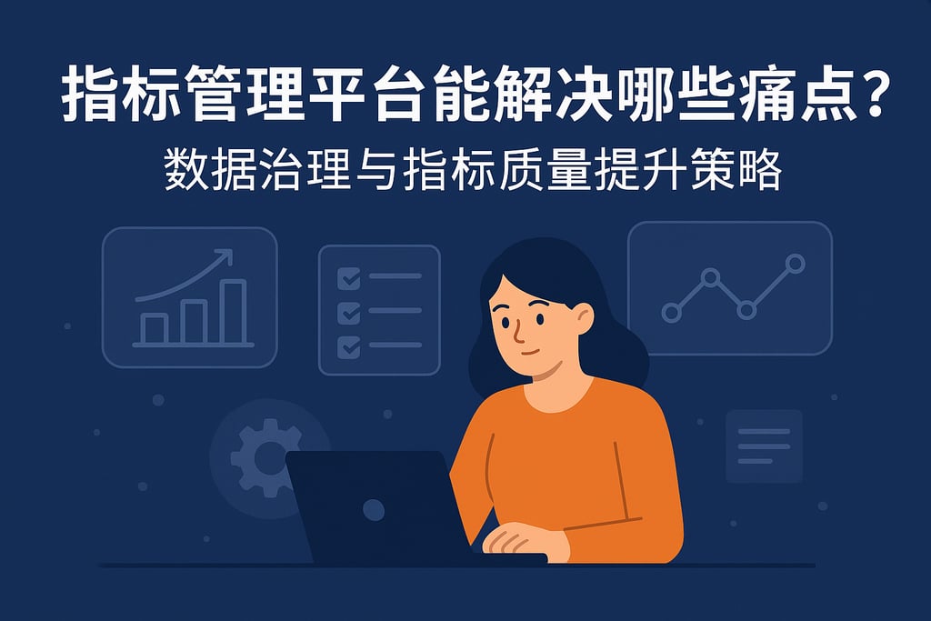 指标管理平台能解决哪些痛点？数据治理与指标质量提升策略
