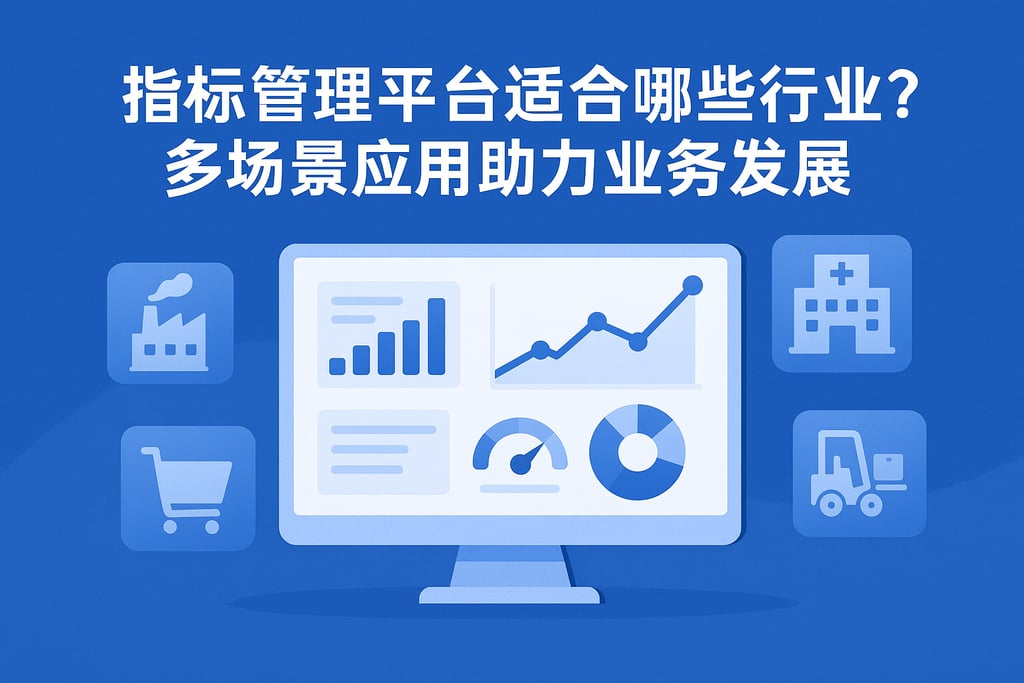 指标管理平台适合哪些行业？多场景应用助力业务发展