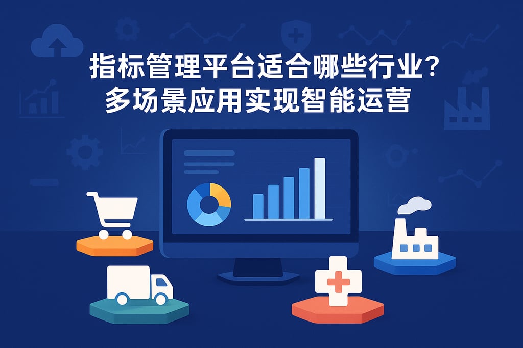 指标管理平台适合哪些行业？多场景应用实现智能运营