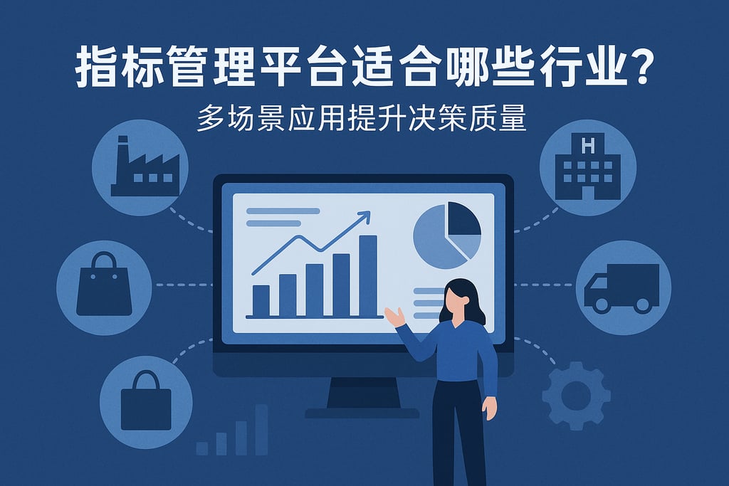 指标管理平台适合哪些行业？多场景应用提升决策质量