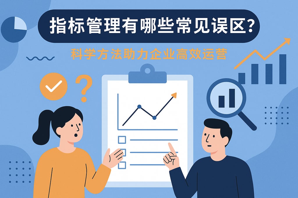 指标管理有哪些常见误区？科学方法助力企业高效运营