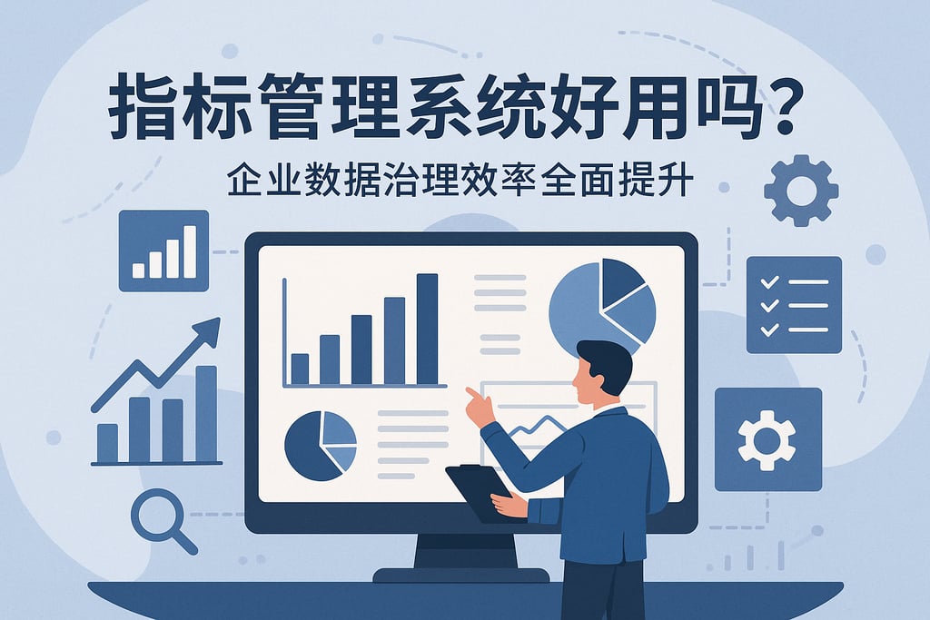 指标管理系统好用吗？企业数据治理效率全面提升