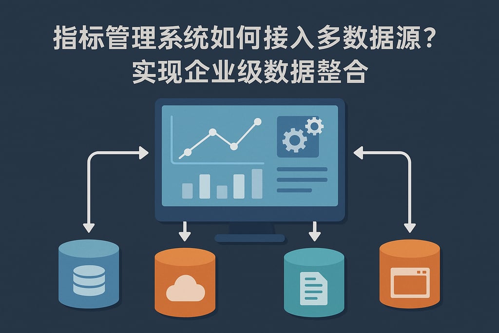 指标管理系统如何接入多数据源？实现企业级数据整合