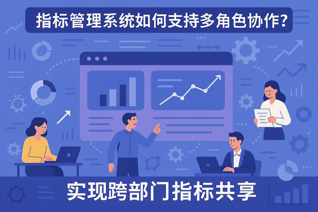 指标管理系统如何支持多角色协作？实现跨部门指标共享