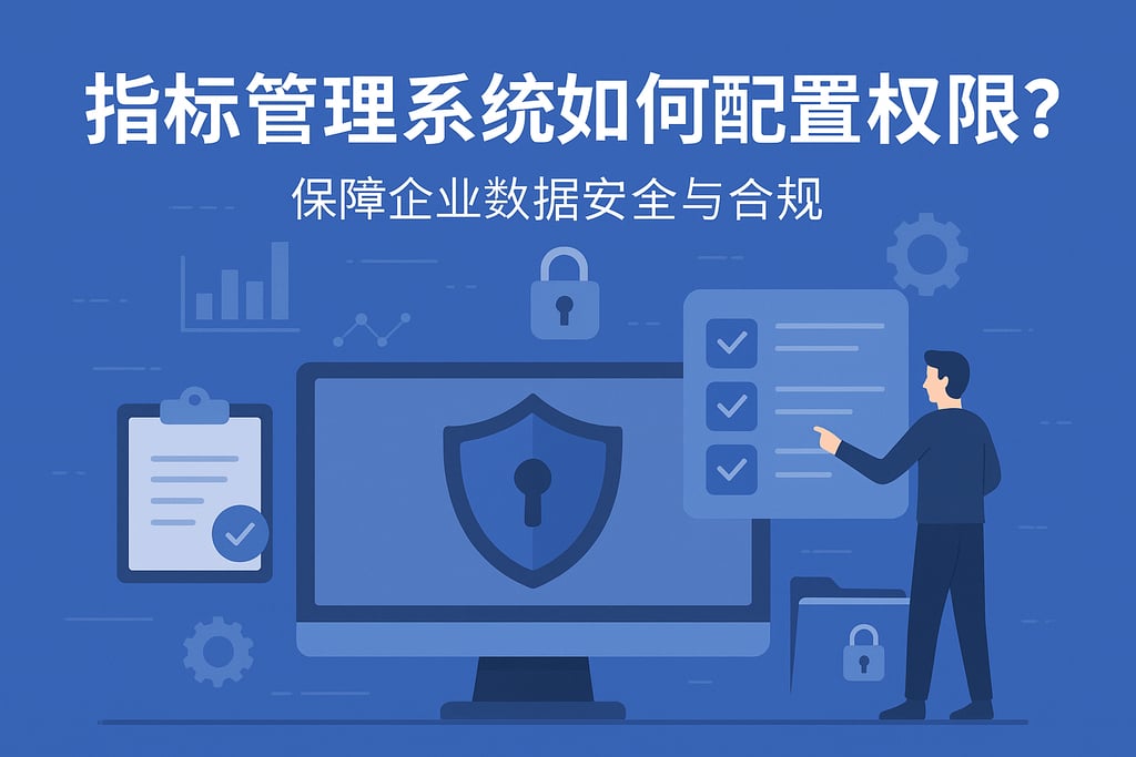 指标管理系统如何配置权限？保障企业数据安全与合规