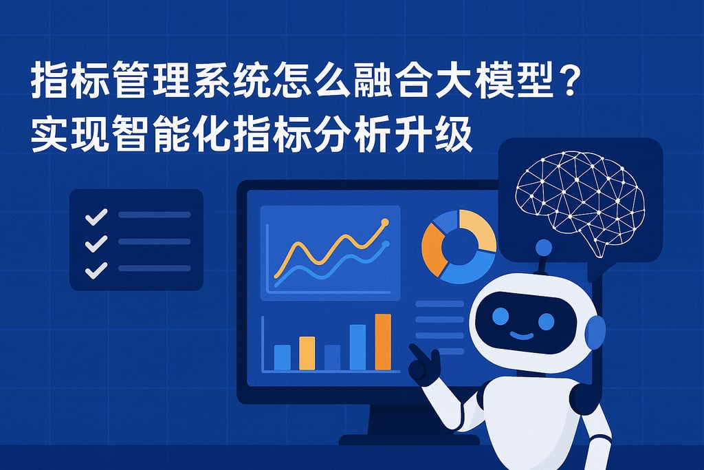 指标管理系统怎么融合大模型？实现智能化指标分析升级