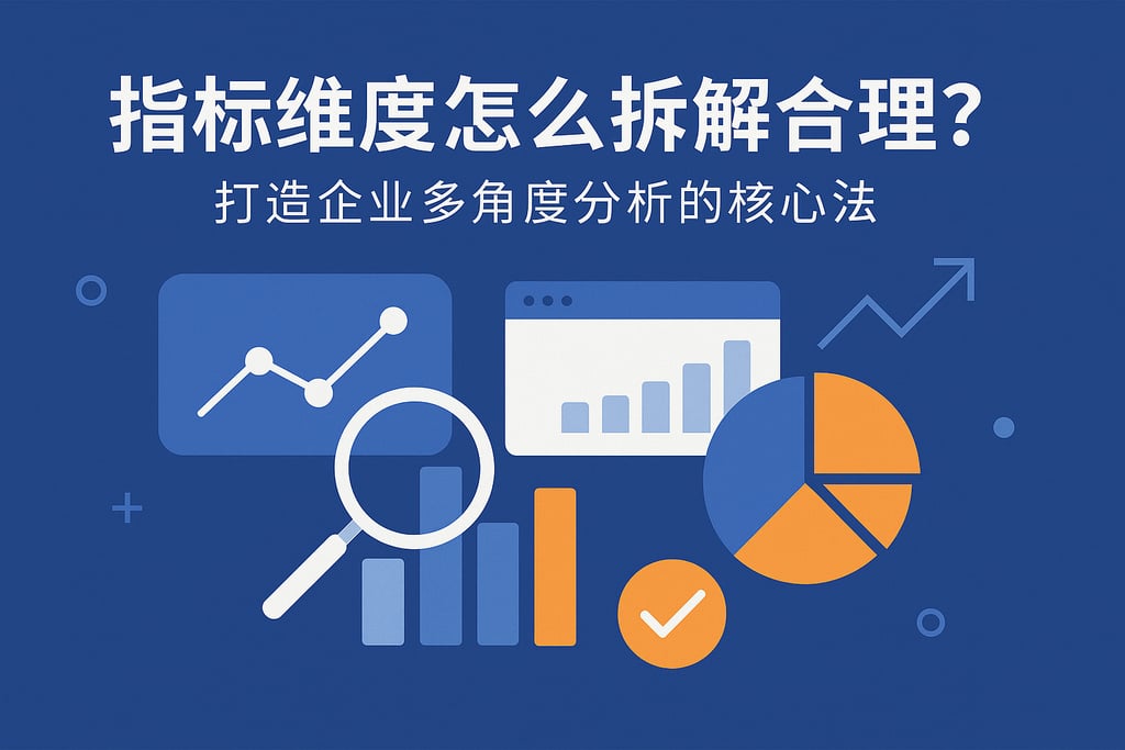 指标维度怎么拆解合理？打造企业多角度分析的核心方法