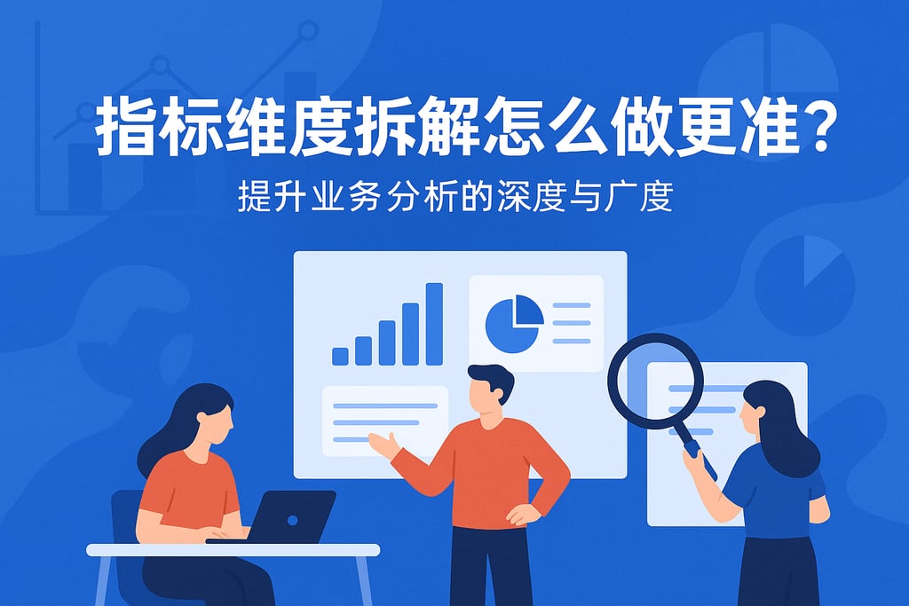 指标维度拆解怎么做更精准？提升业务分析的深度与广度
