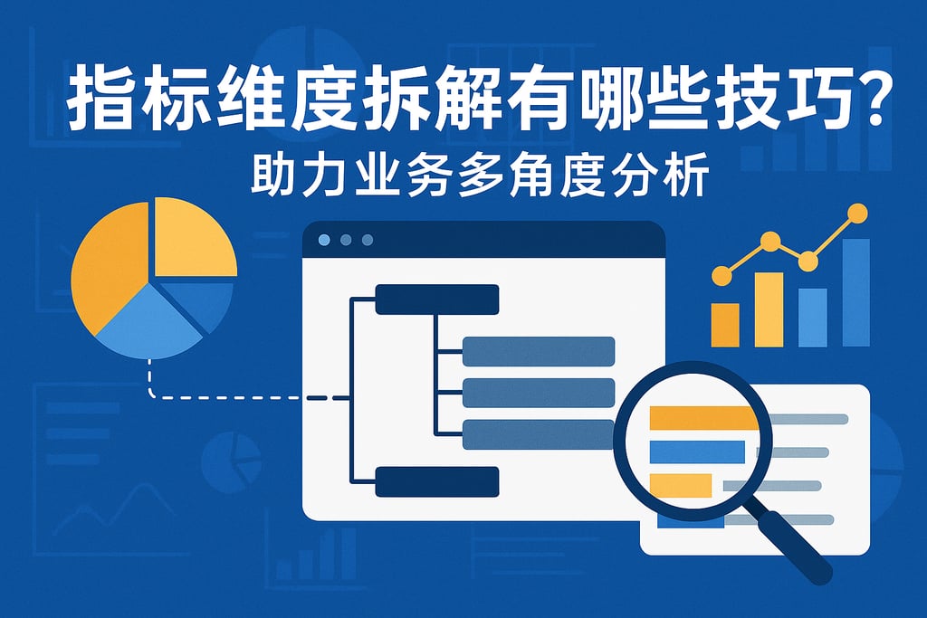 指标维度拆解有哪些技巧？助力业务多角度分析