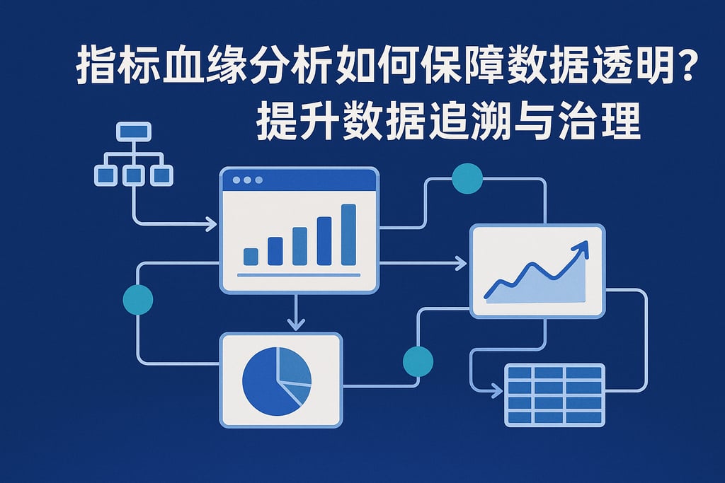 指标血缘分析如何保障数据透明？提升数据追溯与治理