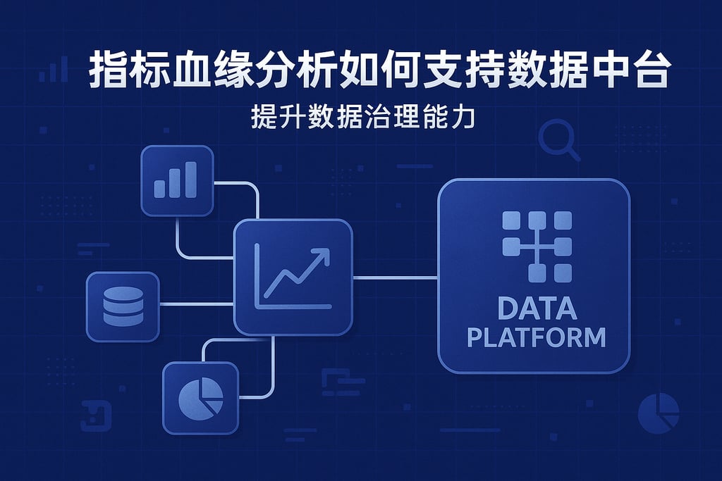 指标血缘分析如何支持数据中台？提升数据治理能力