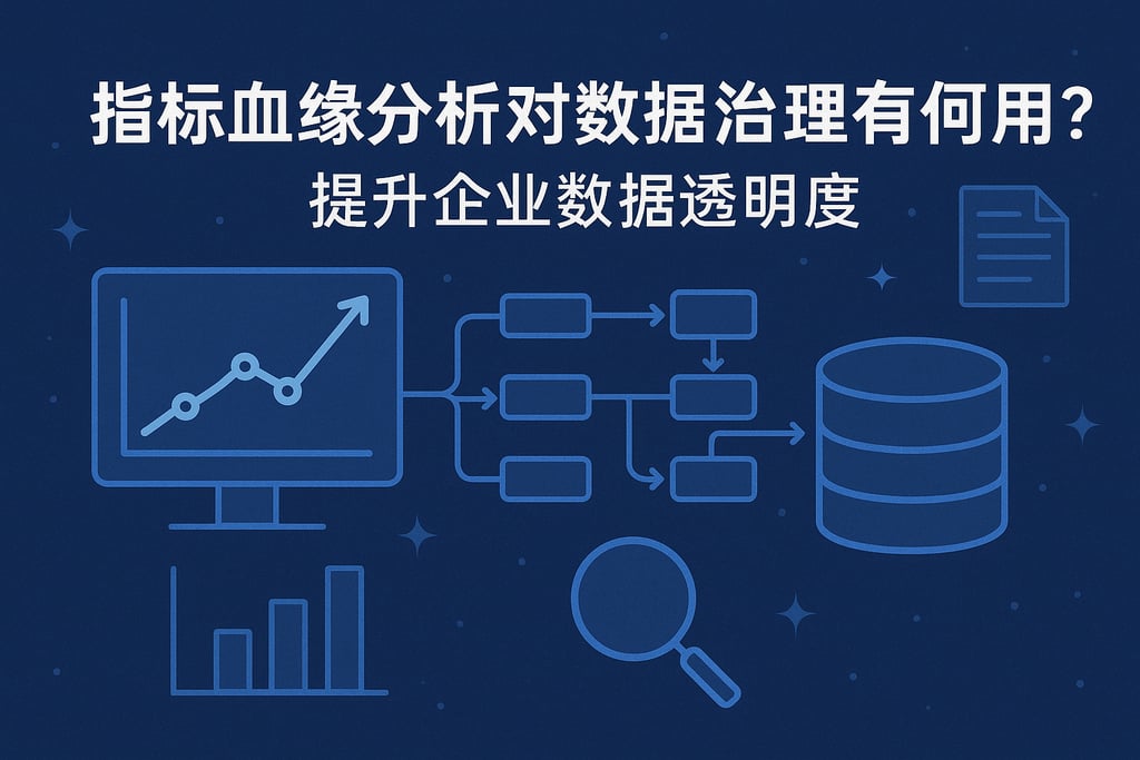 指标血缘分析对数据治理有何作用？提升企业数据透明度