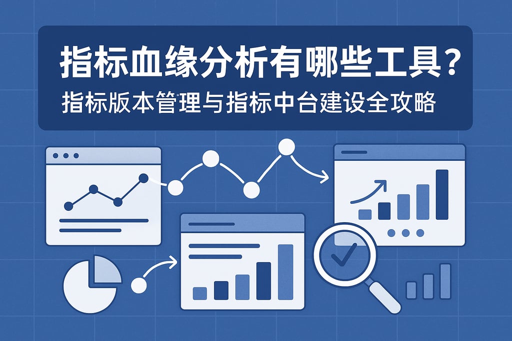 指标血缘分析有哪些工具？指标版本管理与指标中台建设全攻略