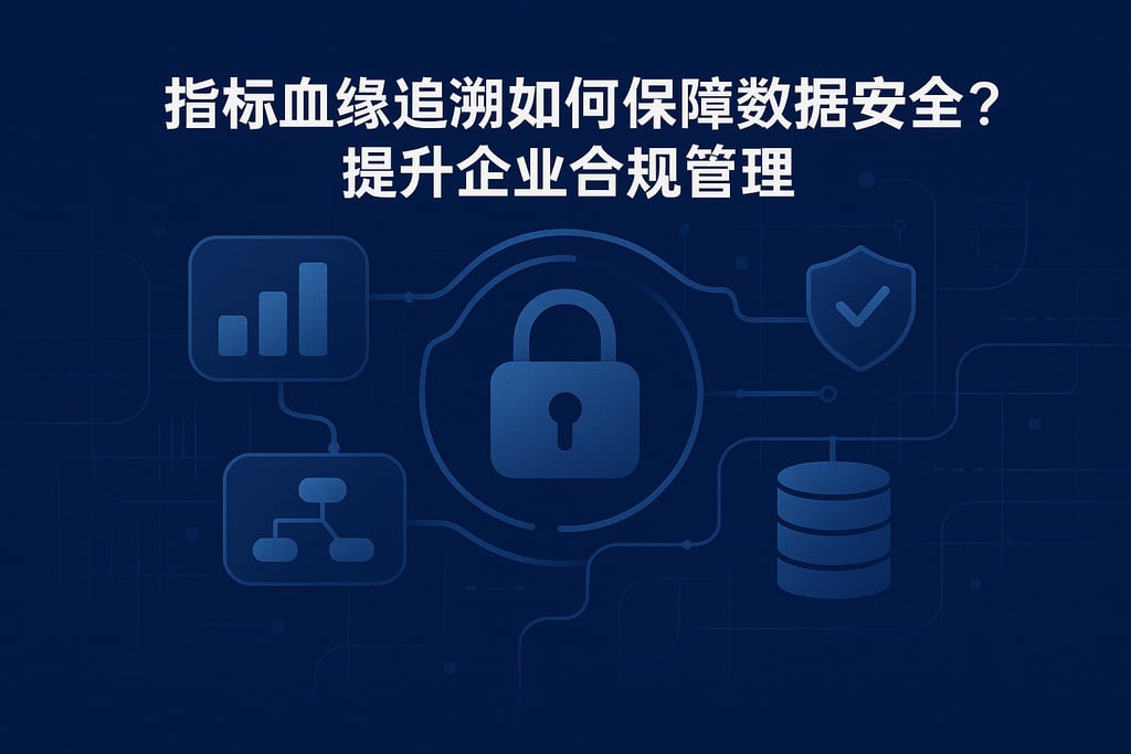 指标血缘追溯如何保障数据安全？提升企业合规管理