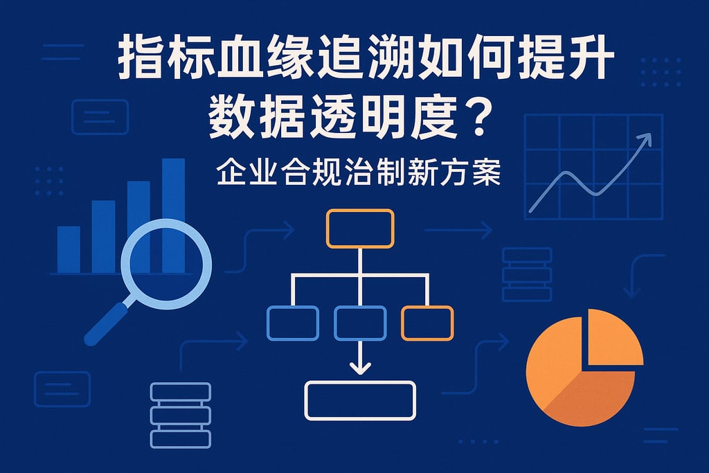 指标血缘追溯如何提升数据透明度？企业合规治理新方案