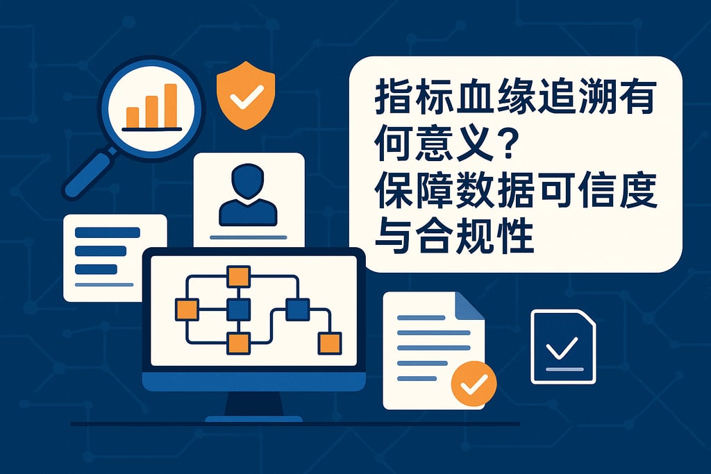 指标血缘追溯有何意义？保障数据可信度与合规性