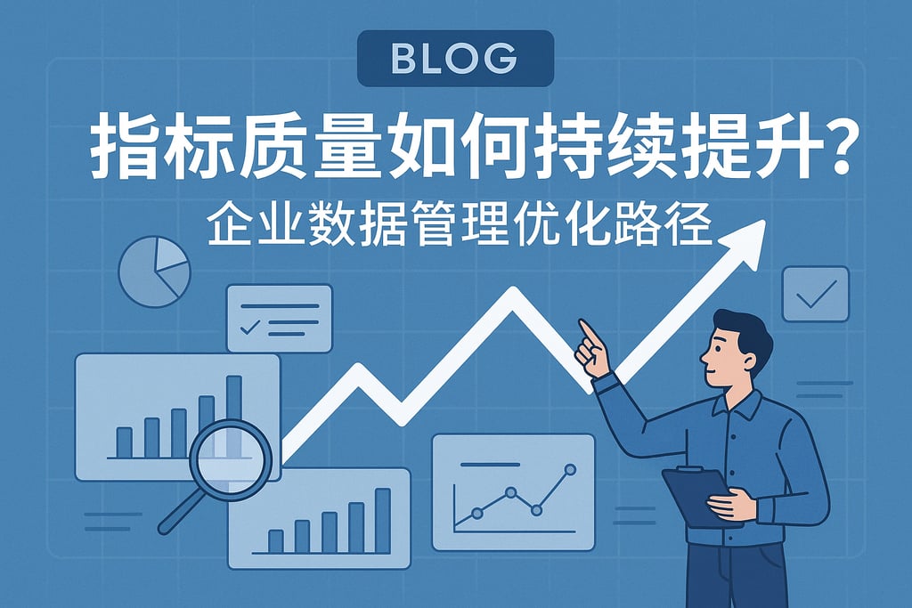 指标质量如何持续提升？企业数据管理优化路径