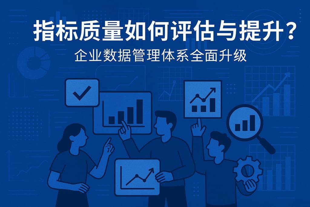 指标质量如何评估与提升？企业数据管理体系全面升级