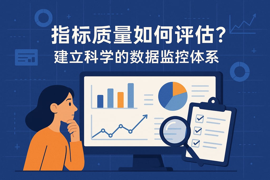指标质量如何评估？建立科学的数据监控体系