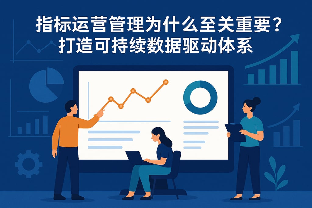 指标运营管理为什么至关重要？打造可持续数据驱动体系