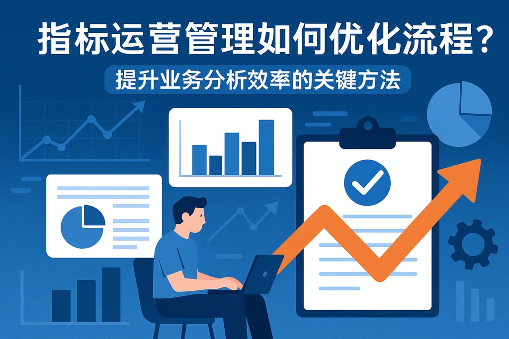 指标运营管理如何优化流程？提升业务分析效率的关键方法