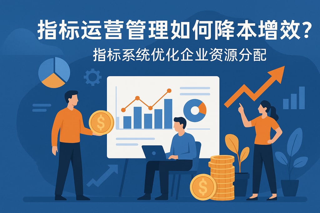 指标运营管理如何降本增效？指标系统优化企业资源分配
