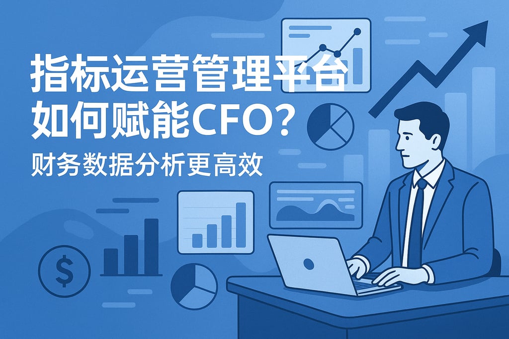 指标运营管理平台如何赋能CFO？财务数据分析更高效
