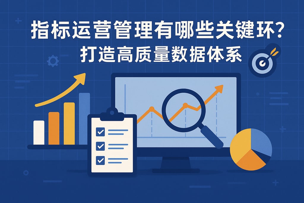 指标运营管理有哪些关键环节？打造高质量数据体系